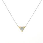 Diamond deals pyramid pendant